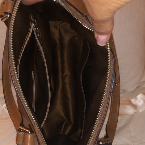 Coach Cognac Soft Leather Crossbody - Picture 7 of 16